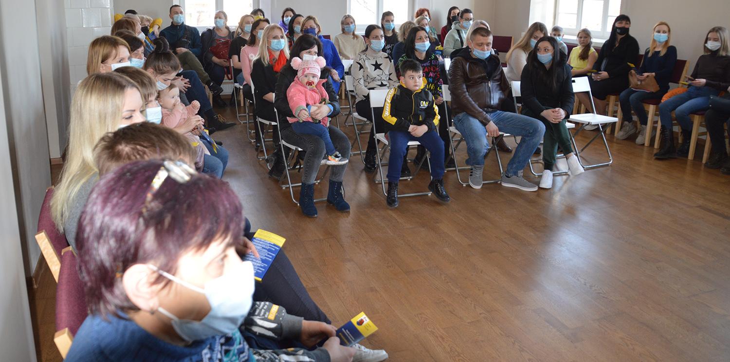 Atsakė į karo pabėgėliams aktualius klausimus / Tolerancijos centras taps pabėgėlių iš Ukrainos centru Ukmergėje.   Autoriaus nuotr.