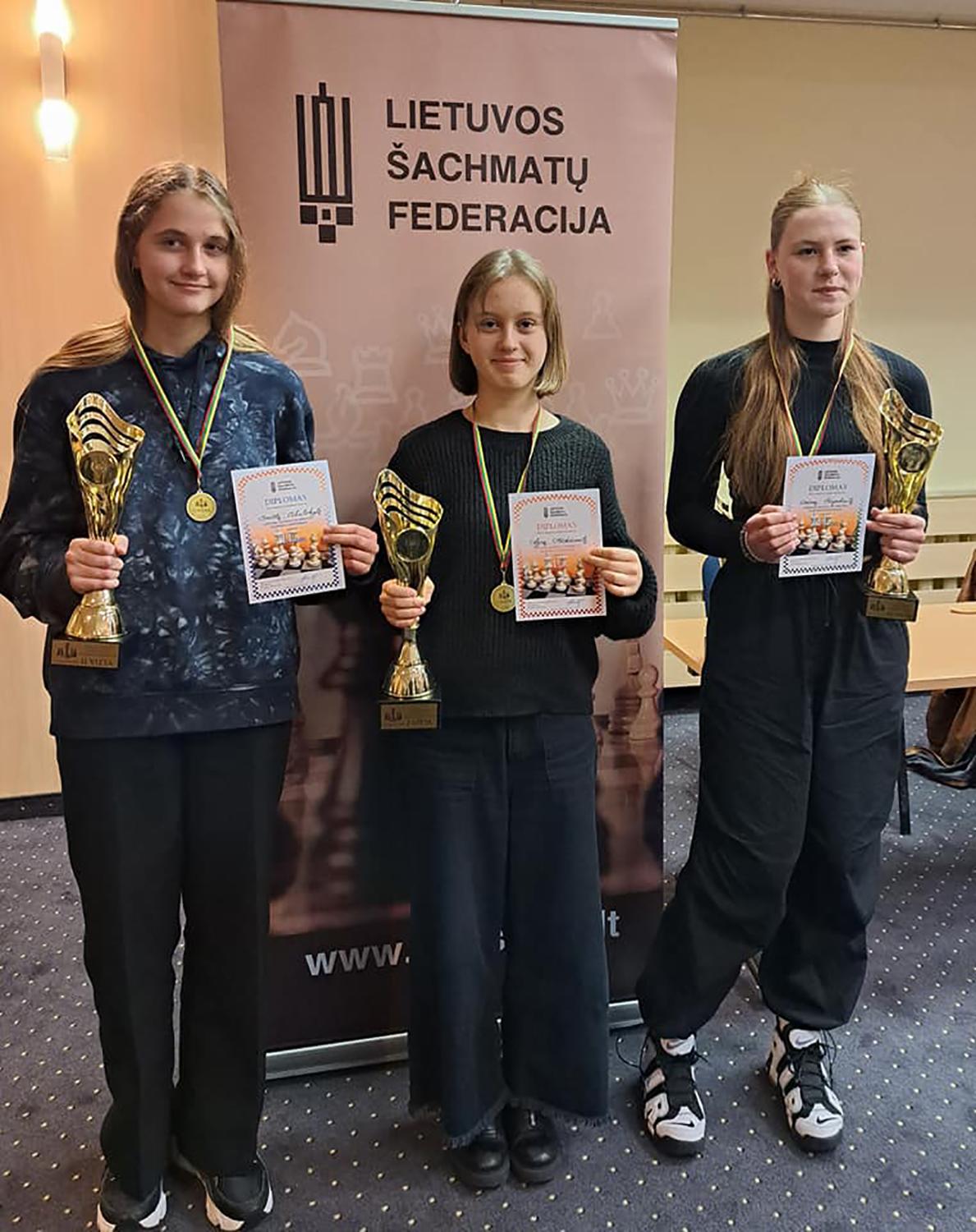Atstovaus Lietuvai Pasaulio čempionate / Agnė Mickūnaitė (viduryje) atstovaus Lietuvai Pasaulio čempionate.