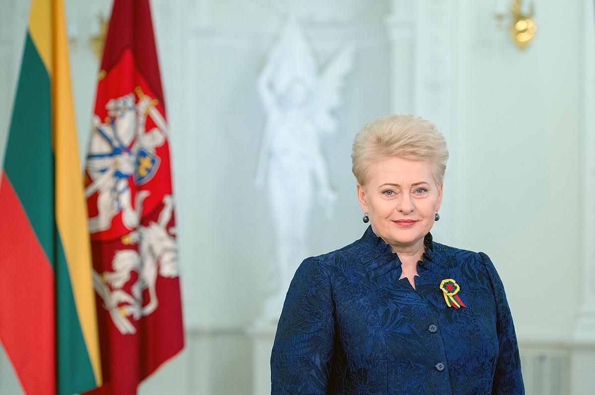 Dalios Grybauskaitės sveikinimas Valstybės dienos proga /