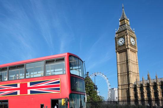 Londono viešasis transportas: nuo autobusų iki metro /