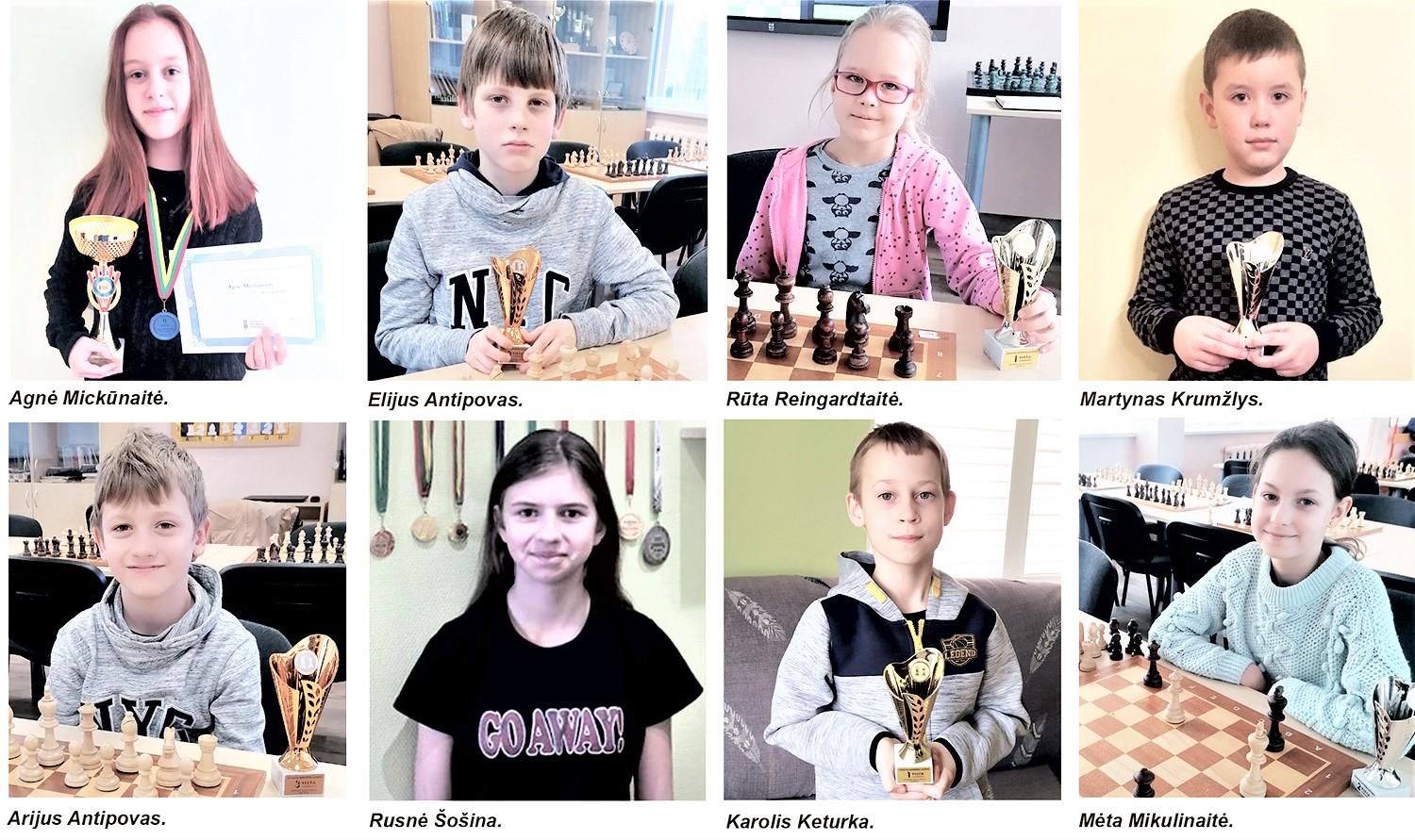 Šachmatų rungtynės – internetu /