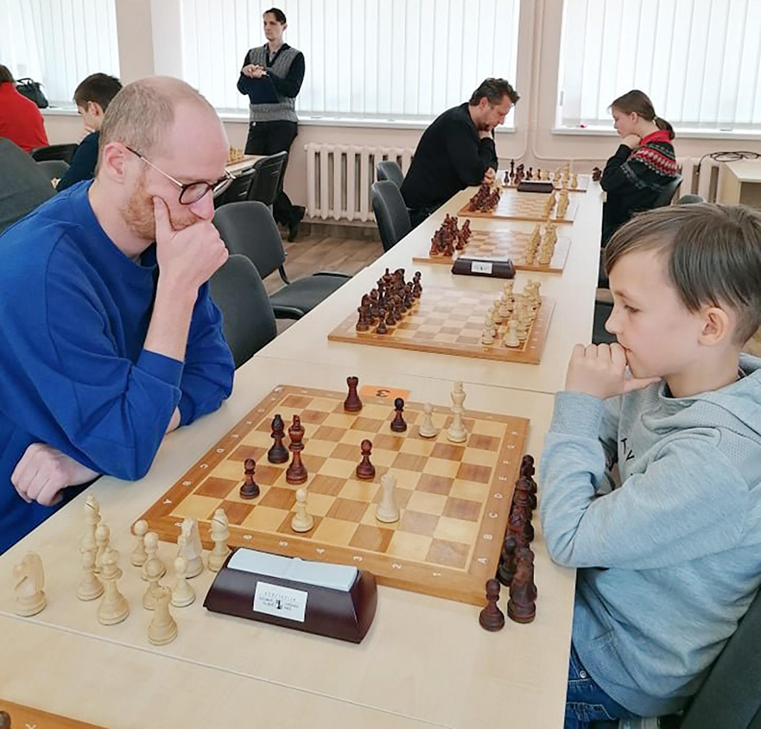 „Šilo“ progimnazijoje vyko atviras Ukmergės greitųjų šachmatų čempionatas /