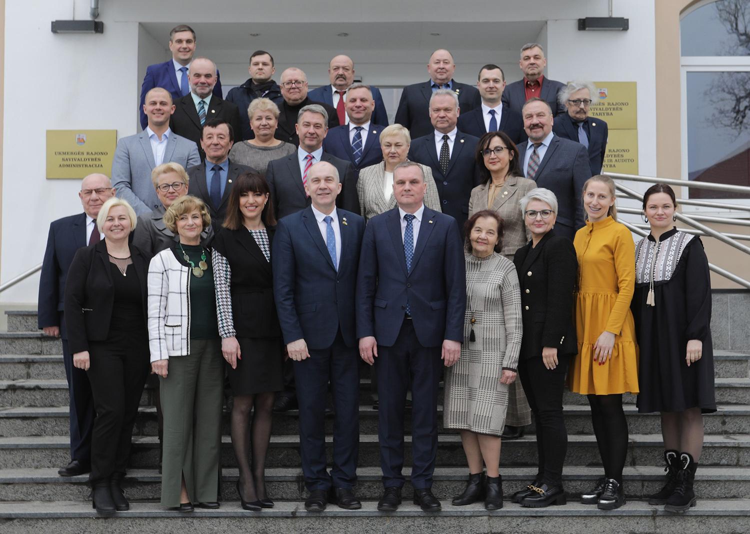 Susirinko į paskutinį posėdį / Dainiaus Vyto nuotr. Savivaldybės tarybos nariai susirinko į paskutinį šios kadencijos posėdį.