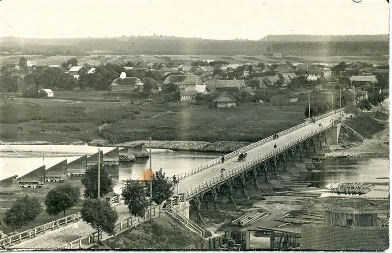 Ukmergės tiltui – 85-eri / Nuotraukos Ukmergės kraštotyros muziejaus 1.	Ukmergės tiltas per Šventosios upę