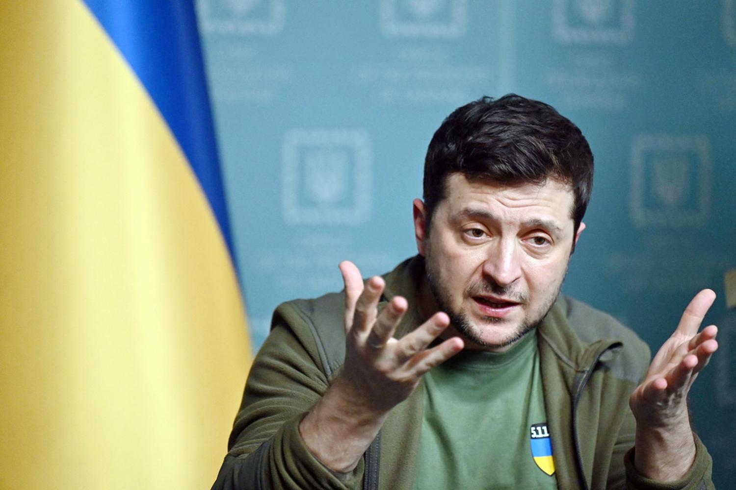 Volodymyras Zelenskis – pagarbos vertas didvyris / Ukrainos prezidentas Volodymyras Zelenskis – laisvės