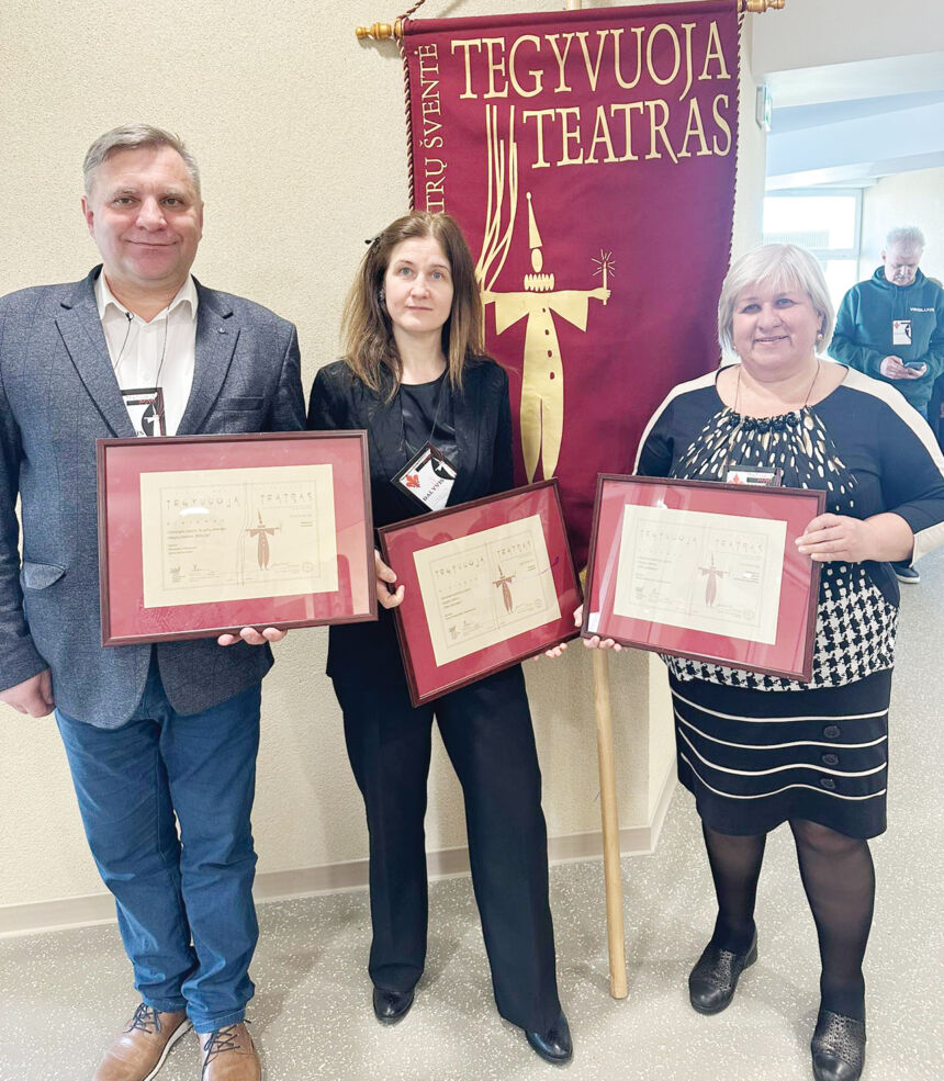 Ukmergės teatrams – trys diplomai